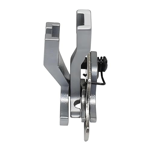 2 Piezas Pie Caminador de Costura 3mm con Guía para Máquina miniatura 6