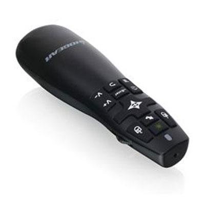 IOGEAR GME435G - Greenpoint Pro Draadloze resenter RF zwart (Greenpoint Pro 2,4 GHz - Gyroscopic Presentation Mouse - W/Green Laser Pointer - Warranty: 3Y)