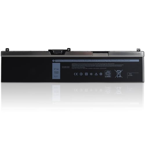 Image of NYFJH Laptop Battery Compatible with Dell Precision 7530 7540 7730 7740 P34E P34E001 P34E002 P74F P74F001 P74F002 Series, 5TF10 0WMRC GW0K9 0NYFJH 0WNRC 00WNRC 451-BCGI - 11.4V 97Wh 6-Cell