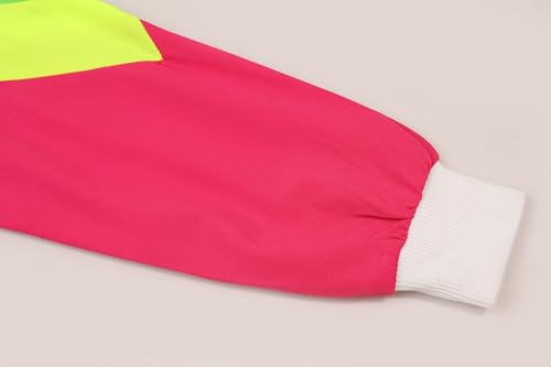 Cuteshower Roupa esportiva infantil rosa (5-6 anos)