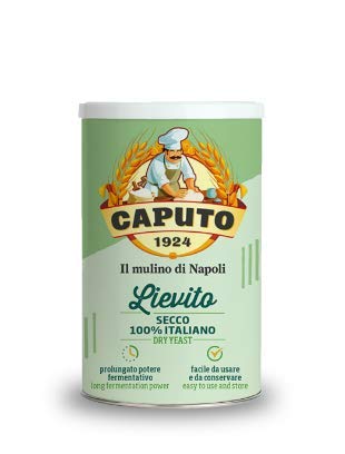Caputo Farine Pizzeria 1kg & Levure sèche italienne 100g Pack pizza fraîche