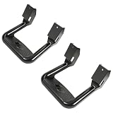 ECOTRIC Side Steps-300LB Load, Electrophoresis Black Aluminum Step Rails for Trucks,...