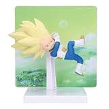Banpresto - Dragon Ball DAIMA - Super Saiyan 3 Vegeta with Panel (mini), Figure