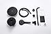 Gabrylly Black Shower System, Shower Faucet Set with Rain Shower Head and Handheld, Wall Mounted Shower Combo Set with Valve