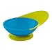 Boon Catch Bowl with Spill Catcher, Blue/Green