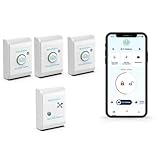 Sans fil Pack Camping-Car - Alarme 3 en 1 - Détection de Chocs, mouvements et présence - Alerte SMS