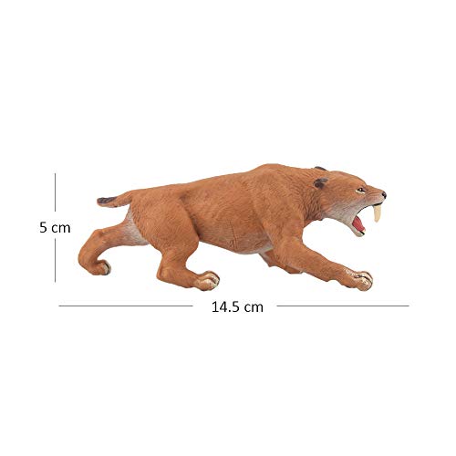 Yeooyoor Saber-Toothed Tiger Wild Animal Statue #TOP1