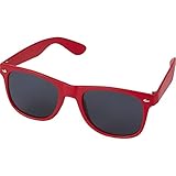 Materiale: Plastica PP. Adulto Unisex Sun Ray Occhiali da Sole (Taglia Unica) (Rosso)