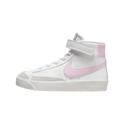 Nike Blazer Mid '77 Little Kids' Shoes (DA4087-106, Summit White/Coconut Milk) Size 10.5