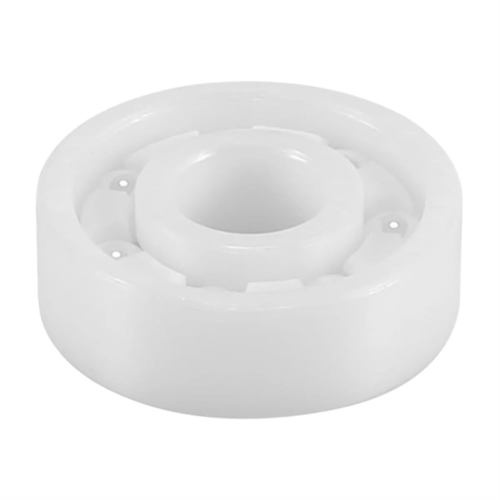 DUKUTS 608 Full Ceramic Bearing ZrO2 Ball Bearing 8mmx22mmx7mm Zirconia Oxide Bearing