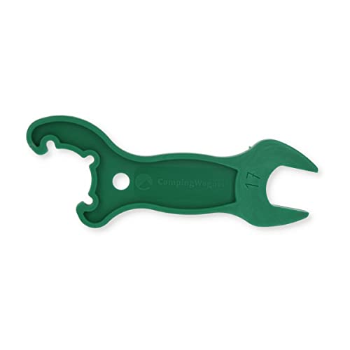 Camping Wagner Gasflaschenschlüssel, Multi Gasflaschen Schlüssel für Gasflaschen und Grills