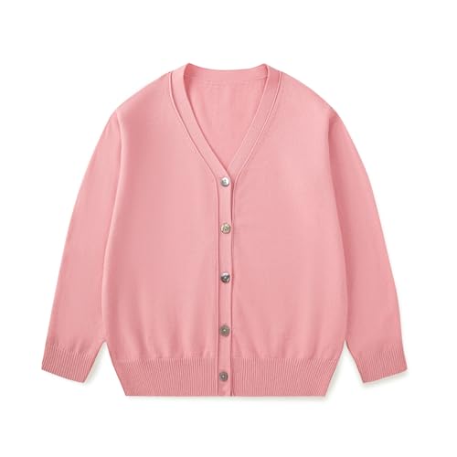 Image of Women's V-Neck Long Sleeve Lightweight Soft Knit Button Down Cardigan Sweater