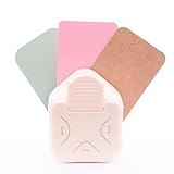 Vaessen Creative Perforadora de papel, 3 en 1, esquinas redondeadas, para proyectos de bricolaje, álbumes de recortes, creación de tarjetas y más, 4,7,10mm