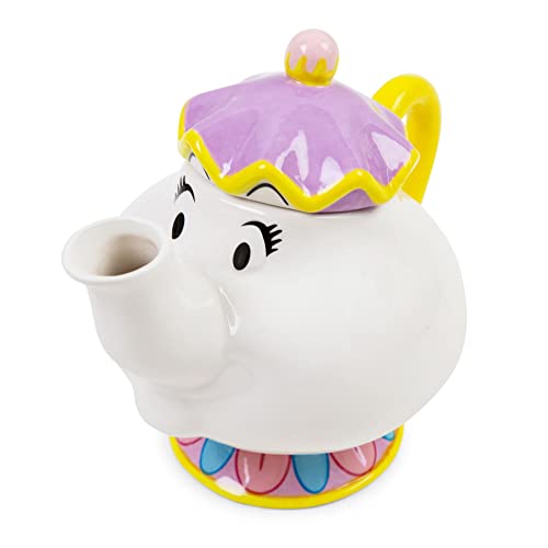 Tetera de cerámica esculpida de la Sra. Potts para set de té de Disney 3