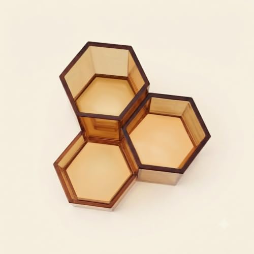 Image of OMEGA Hexa Pen Stand (Smoke Brown)