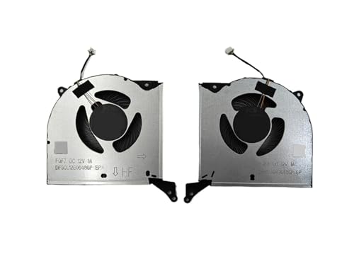 KWVBSDJGU New Compatible for Lenovo Legion Pro 7 16IRX9H 16ARX8H 16IRX8 16IRX8H 82WQ Laptop CPU & GPU Cooling Fan One Pair DC12V
