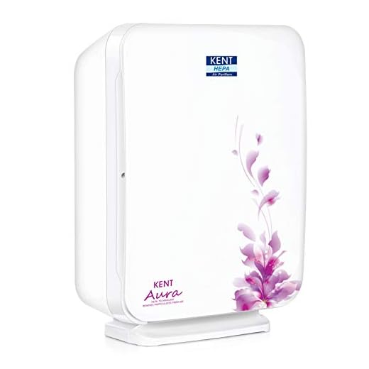 KENT Aura Room Air Purifier 45-Watt with HEPA Technology (White)