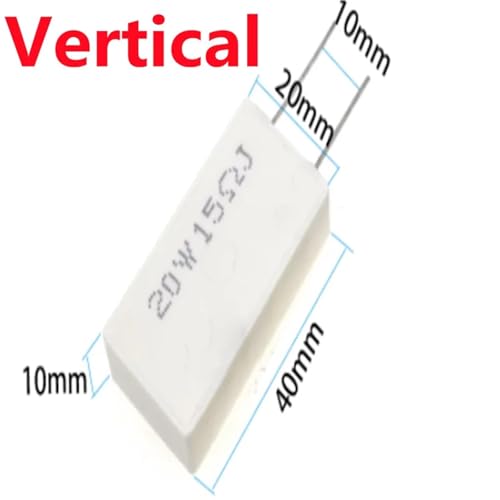 Résistance au ciment 20W pour stabiliser un courant électrique instable