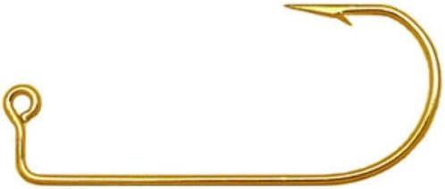 Eagle Claw 575 Gold Jig Hooks - 200 Pack (Size 6)
