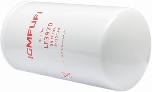 Miniatura 7 de Reemplazo del filtro de aceite LF3970 para motores diésel 3937736, 3937144, B7177, P550428, se adapta a motores diesel QSB5.9L6.7L, ISB07 6.7L.