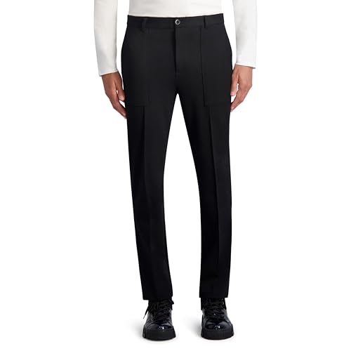 KARL LAGERFELD Men's Stretchy Soft Dress Pant2
