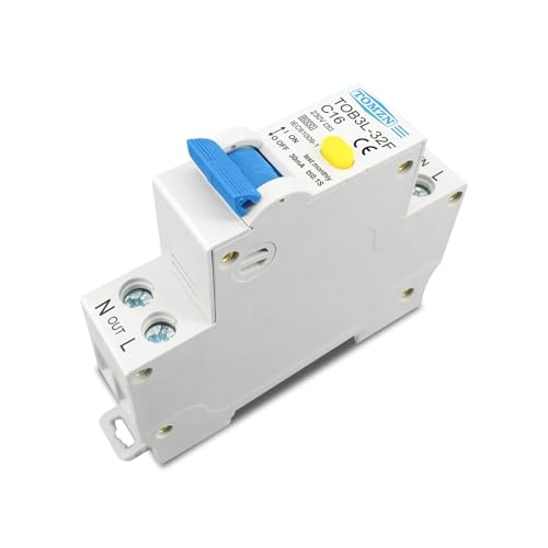 Disjoncteur différentiel 18MM 230V 10A protection fuites tableau