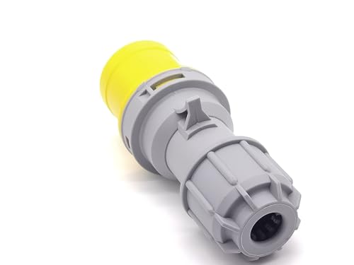 Conector hembra IEC60309 de 16A monofásico con estanqueidad IP67 para entornos industriales 3