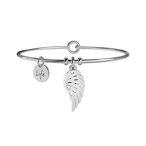 Preisvergleich Produktbild Kidult Damen-Armreif Edelstahl One Size, silber
