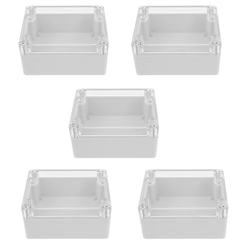 Boîte de dérivation électrique pour extérieur FRCOLOR transparente et étanche pour jardin