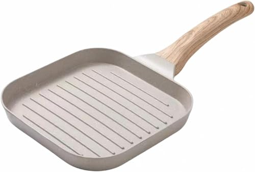 GOTRAFY �ڋʏĂ��t���C�p�� 3���^4���d�؂�t�� ��^�z�b�g�v���[�g IH�E�K�X�Ή� �m���X�e�B�b�N �}�C�t�@���X�g�[���R�[�e�B���O �~�j�ڋʏĂ��E�n���o�[�O�p �t���C�p�� (�z���C�g �t���b�g)