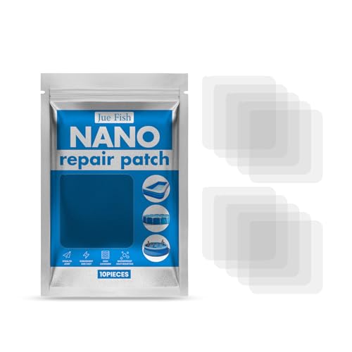 yunxinqiao Three-Piece Swimming Pool Repair Kit, Waterproof Patch Set for Inflatable Pools, Rings, Mats and Tents