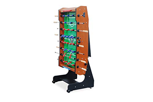 KICK Majesty 55" Folding Foosball Table (Brown)