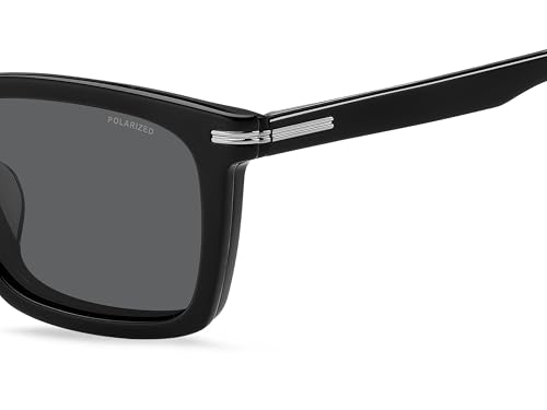 HUGO BOSS lunettes de soleil rectangulaires contre éblouissement sol