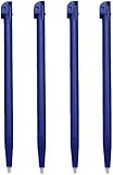 4PCS Plastic Stylus Pen Game Console Screen Touch Pen for 2DS Tactil Game Console (Blue)