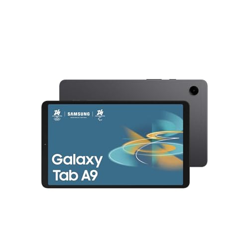 Samsung Galaxy Tab A9, Display 8.7' TFT LCD PLS, Wi-Fi, RAM 4GB, 64GB, 5.100 mAh, MediaTek MT8781, Android 13, Gray, [Versione italiana] 2023