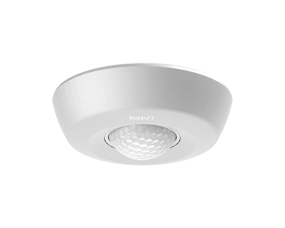 Détecteur de plafond Bluetooth 360° argenté 3000W 230V IP40