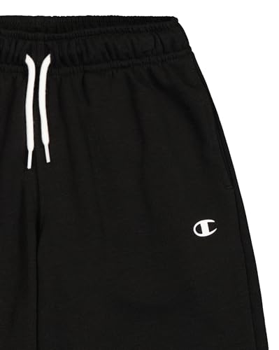 Champion Jungen Legacy Basics B - Bermuda Shorts, Schwarz, 13-14 Jahre EU