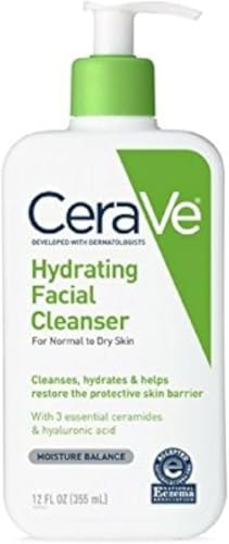 CeraVe Hydrating Facial Cleanser for Daily Face Washing