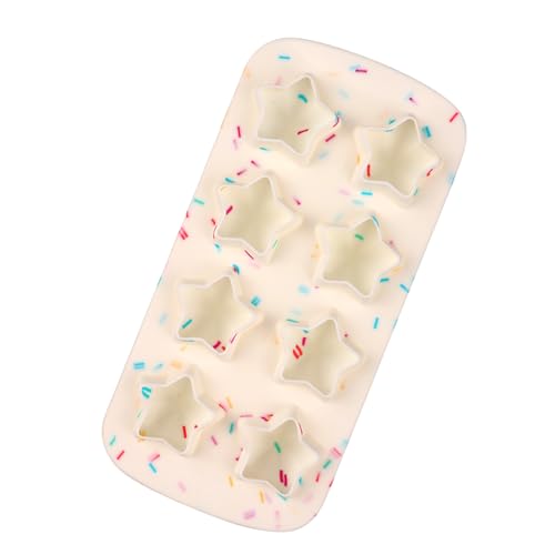 Molde de Silicona para Cubos de Hielo 3D Estrella 5 Puntas miniatura 1