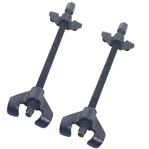 GIVIHGETI Lot de 2 tendeurs à ressorts universels pour voiture - 380 mm - Envergure de 38 cm - Kit d'amortisseur - Outil de montage pour voiture