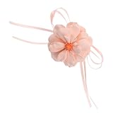 CLISPEED 車のアロマの装飾 ディフューザー 不可欠 女性 排出する デザイン アクセント かわいい芳香剤 アクセサリー 女の子 空気 車の香り フラワーベント芳香剤 油 石膏 Orange