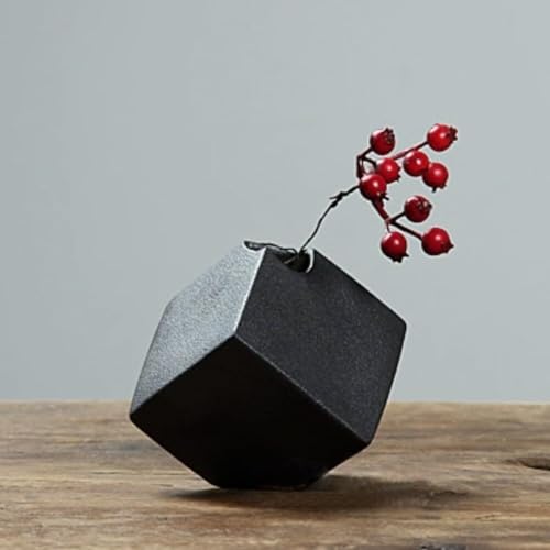 Vase à fleurs en céramique pour une table de chevet poétique et fleurie