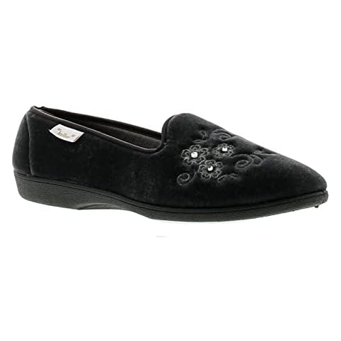 Dr Keller Mabel Women's Velour Slippers Cover