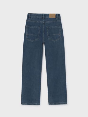 Pantalon denim wide fit comodo para niños que buscan ropa ancha 2