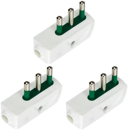 Spina Vimar SICURY 2P+T 10A 250V Orientabile - Standard Italiano Con Uscita Cavo Assiale - Foto 6