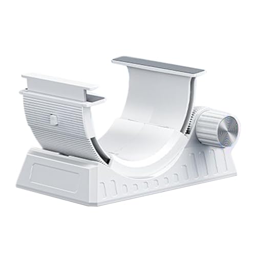 Generisch Soporte para ordenador portátil para el escritorio, altura ajustable y plegable como soporte en forma de C, soporte para portátil, para escritorio, tableta, sofá, coche, trabajo, oficina