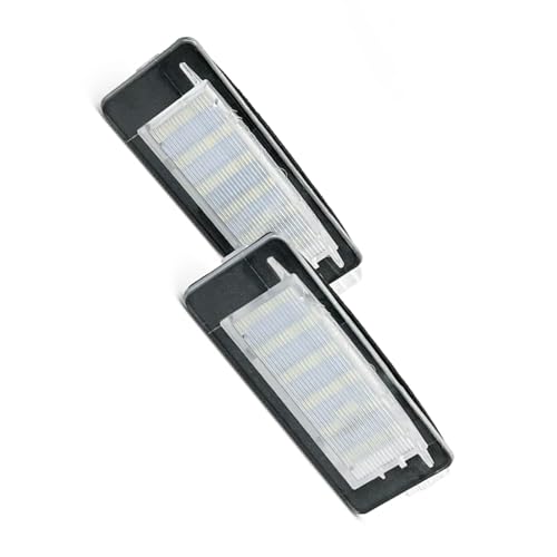 2 Luces para matrícula con ajuste hermético referencia 8200013577F para Scenic y Espace IV