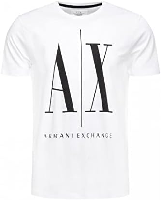 Crewneck t-Shirt That Includes Large Armani Exchange Logo from The 90's. - Image 4