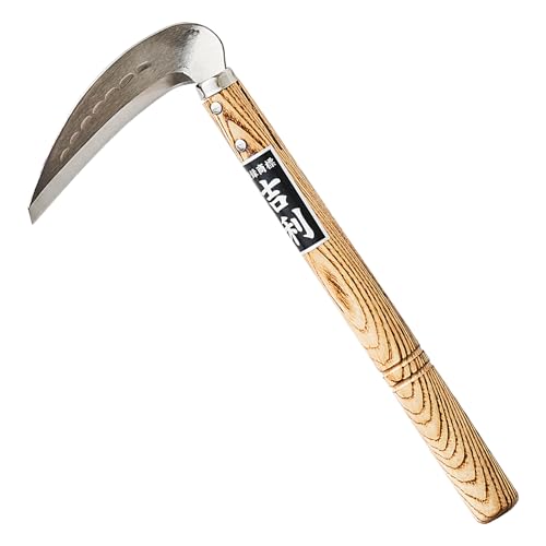 吉利 ステン 小鎌 120mm 国産 日本製 職人 草刈り 雑草 錆びにくい 汚れにくい