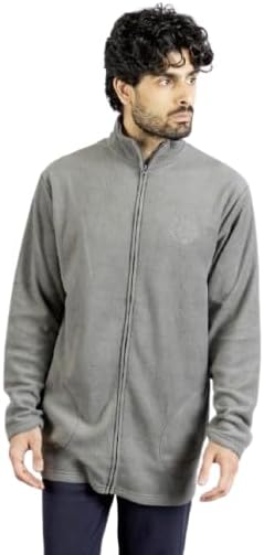 Giacca Da Camera Uomo In Pile Full Zip Elite: Il Massimo Del Comfort Casalingo